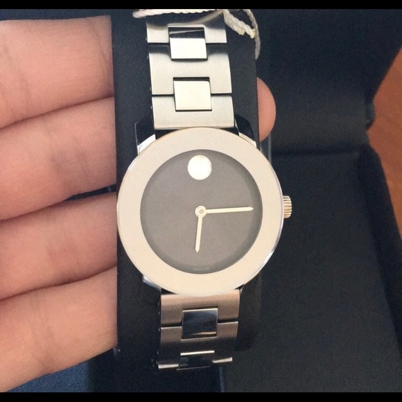 NWT Movado Men’s Stainless Steel Watch - Picture 3 of 5